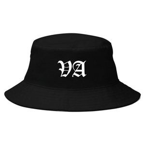 Virgina Bucket Hat, VA, Old School, Hip Hop, Hippie, Retro, 90s